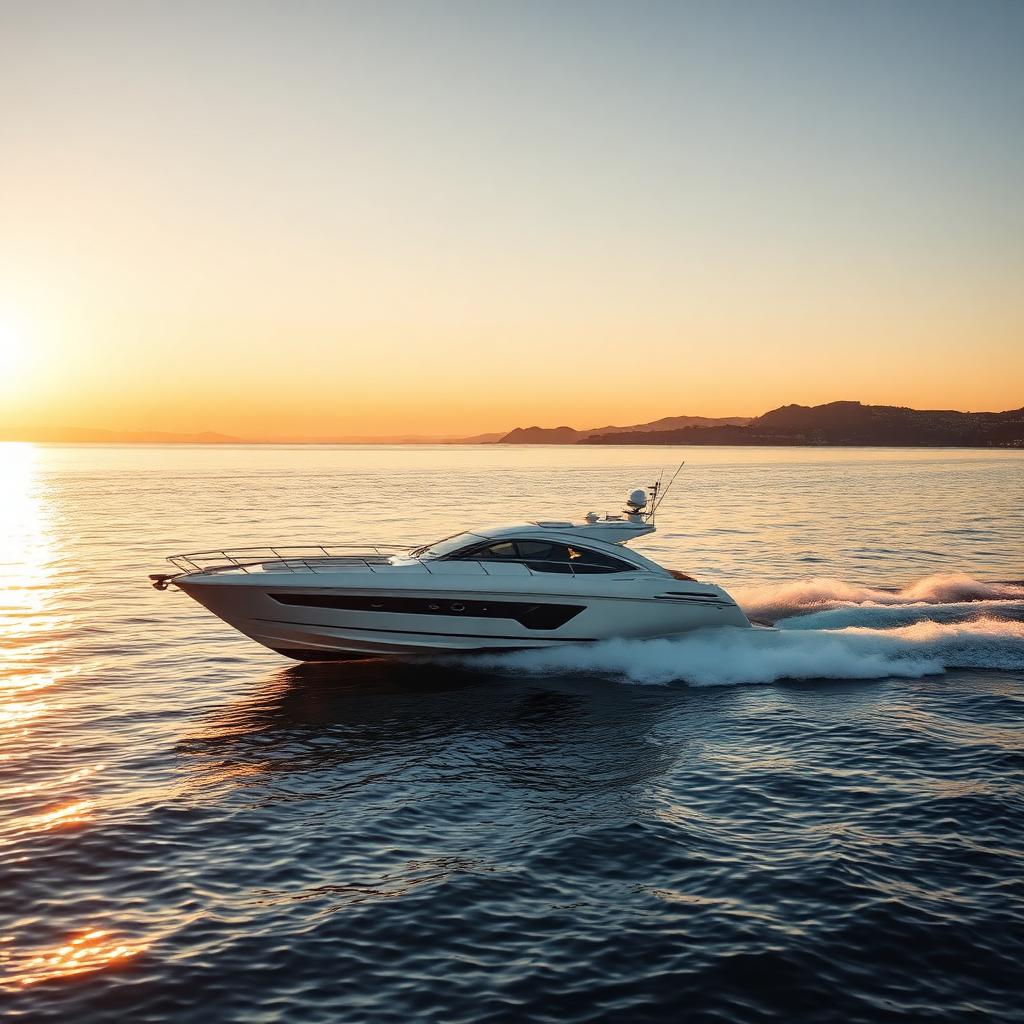 A weekend boat on the bay